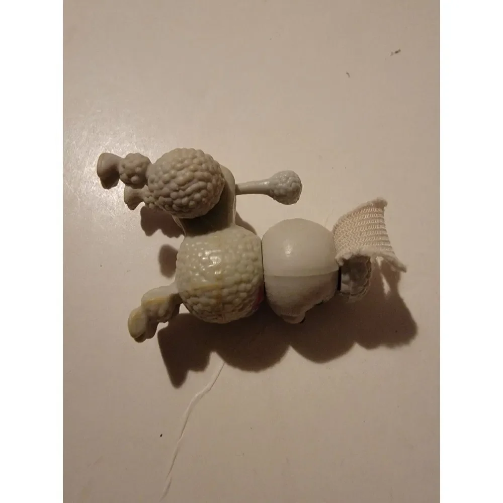 Vintage Kenner LPS Splash Happy Puppies POODLE 1993 Littlest Pet Shop RARE GRAY